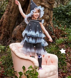 Meri Meri Halloween*Udklædning - Star Witch - Sort/Grå