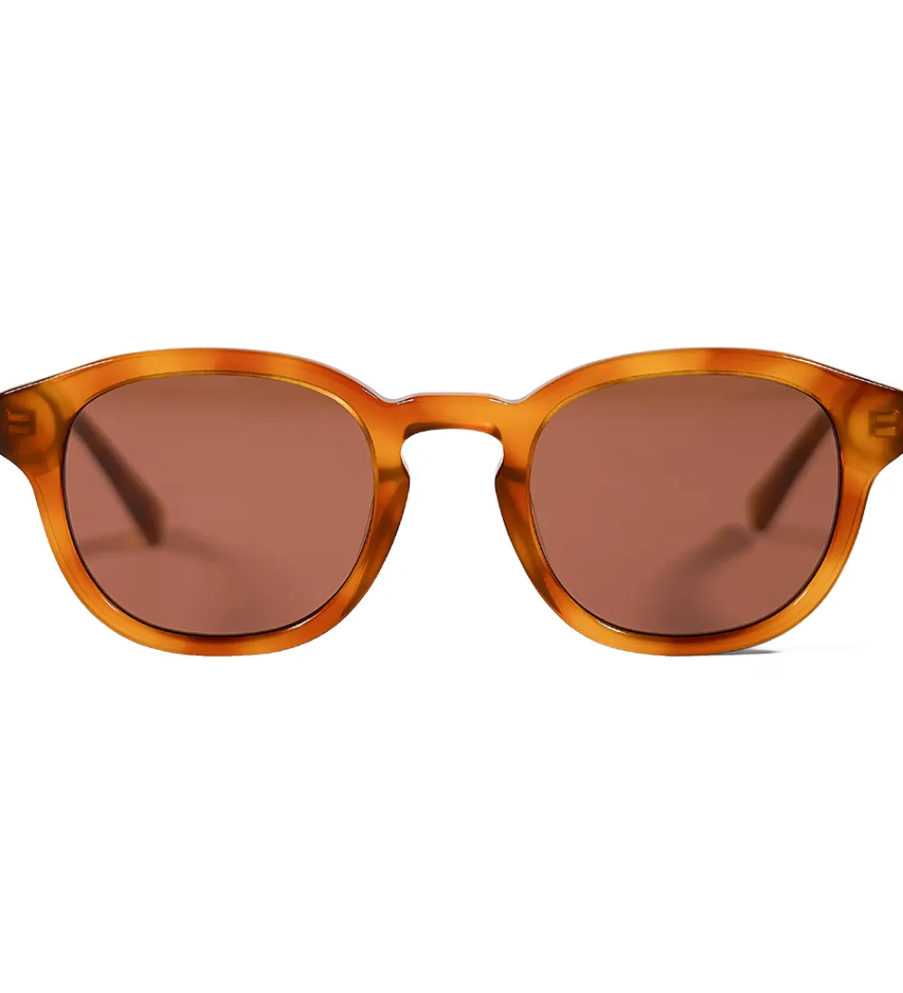 Solbriller-MessyWeekend Kids Solbriller - Bille The Kid - Brown Havana