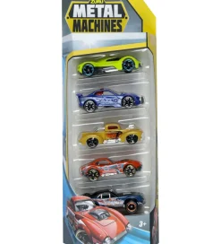 Metal Machines Biler, Tog Og Køretøjer*Biler - 5-pak - S2