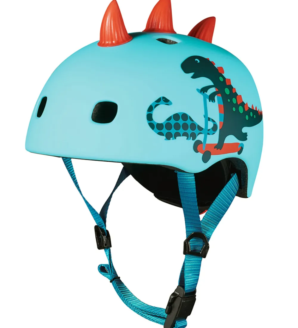 Micro Børnesikkerhed|Cykelhjelme*Hjelm - 3D Scootersaurus