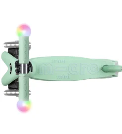 Micro Løbehjul|Løbehjul*Løbehjul - Mini2grow Deluxe Magic LED - Mint