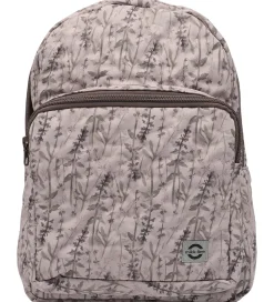 Tasker|Rygsække-Mikk-Line Børnehavetaske - Cloud Gray m. Print