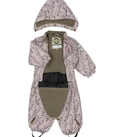 Flyverdragter-Mikk-Line Flyverdragt - AOP Floral - Cloud Gray