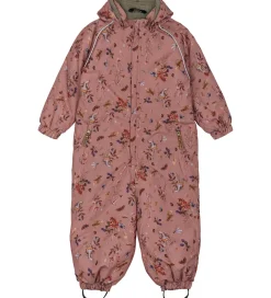 Mikk-Line Flyverdragter*Flyverdragt - Floral - Burlwood m. Print