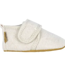 Mikk-Line Hjemmesko*Hjemmesko - Prewalker Uld - Off White