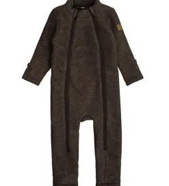 Mikk-Line Køredragter*Køredragt - Uld - Dark Brown Melange