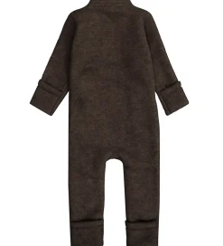 Mikk-Line Køredragter*Køredragt - Uld - Dark Brown Melange