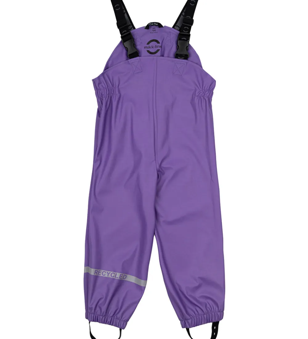 Mikk-Line Regntøj*Regntøj m. Seler - PU - Deep Lavender