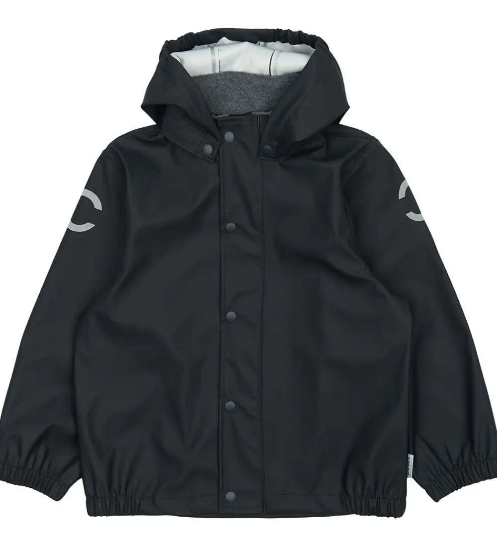 Mikk-Line Regntøj*Regntøj m. Seler - PU - Dark Navy