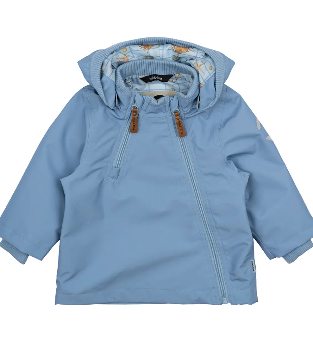 Sommerjakker-Mikk-Line Sommerjakke - Faded Denim