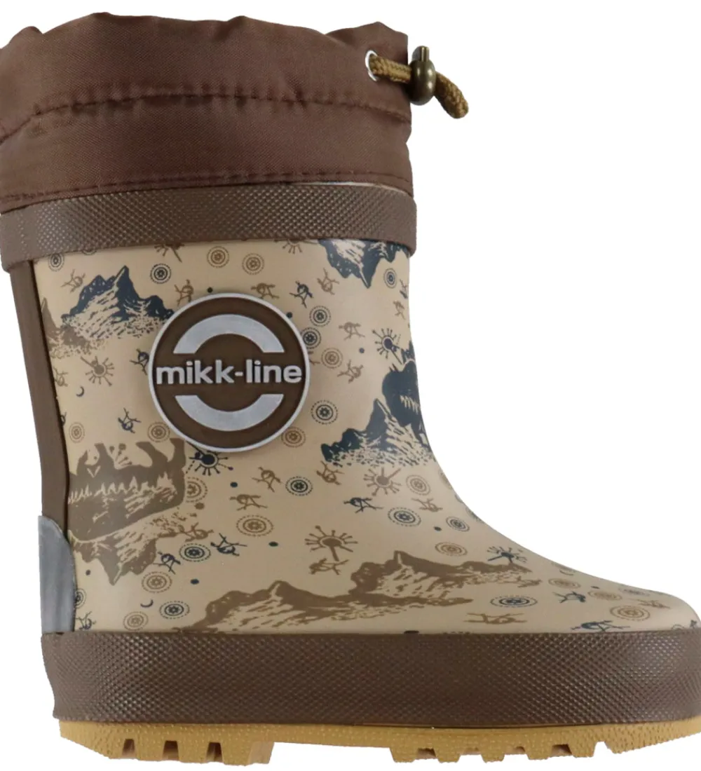 Termostøvler|Gummistøvler-Mikk-Line Termostøvler - Winter Wellies - Coriander