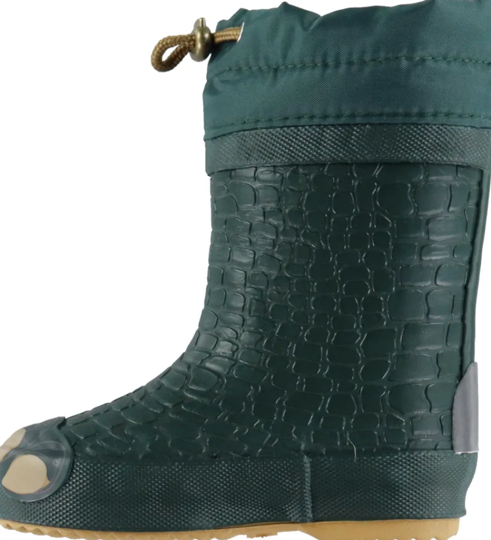 Mikk-Line Termostøvler|Gummistøvler*Termostøvler - Winter Wellies Dino - Darkest Sprouse