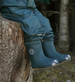Mikk-Line Termostøvler|Gummistøvler*Termostøvler - Winter Wellies Dino - Darkest Sprouse