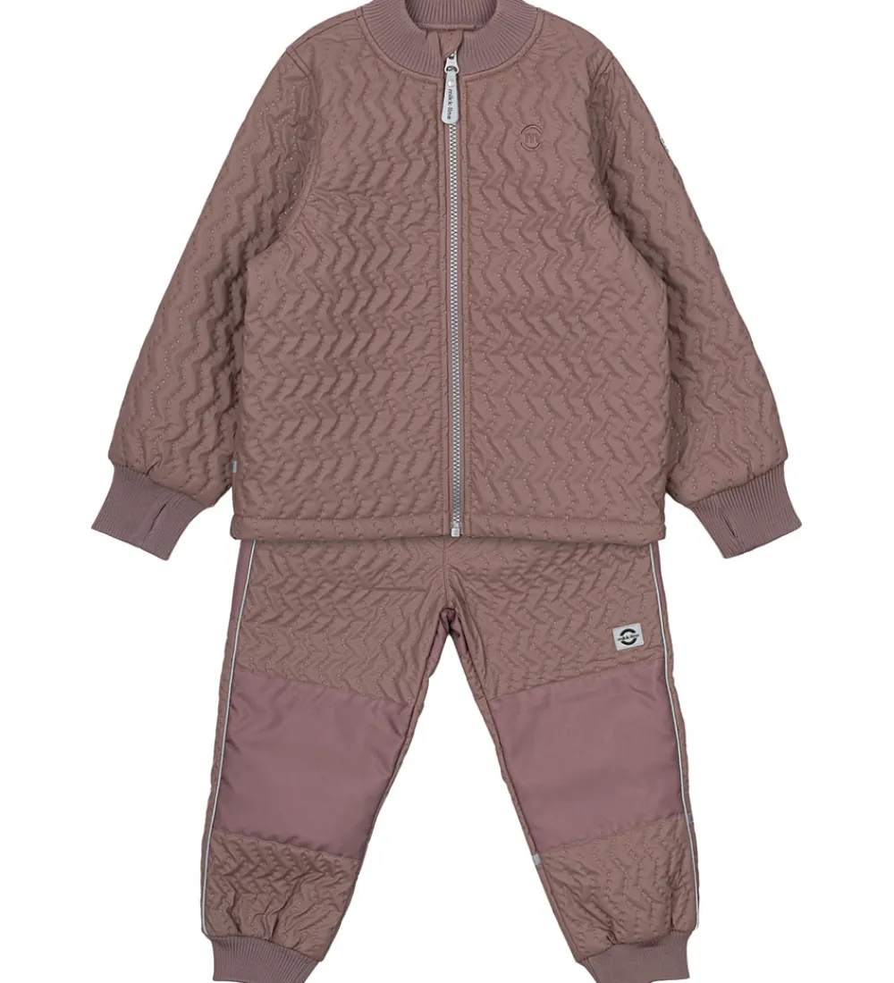 Termotøj-Mikk-Line Termotøj - Duvet - Coated - Twilight Mauve