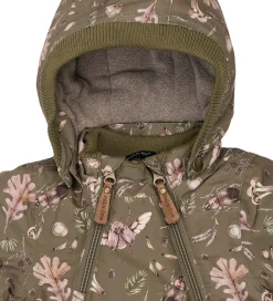 Mikk-Line Vinterjakker*Vinterjakke - Recycled - Burnt Olive m. Print