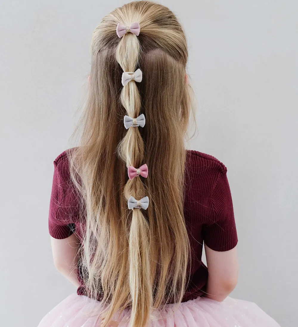 Mimi & Lula Hårpynt|Hårelastikker*Hårelastikker - 8-pak - Mini Tinkerbell Enchanted
