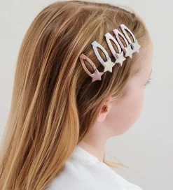 Hårspænder|Hårpynt-Mimi & Lula Hårspænder - 5-pak - 4 cm - Mini Stellina Shimmer En