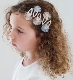 Mimi & Lula Hårpynt|Hårspænder*Hårspænder - 5-pak - 4 cm - Mini Tulle Enchanted