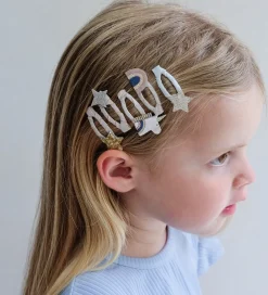 Mimi & Lula Hårspænder|Hårpynt*Hårspænder - 5-pak - 4 cm - Mini Unicorn Celeste