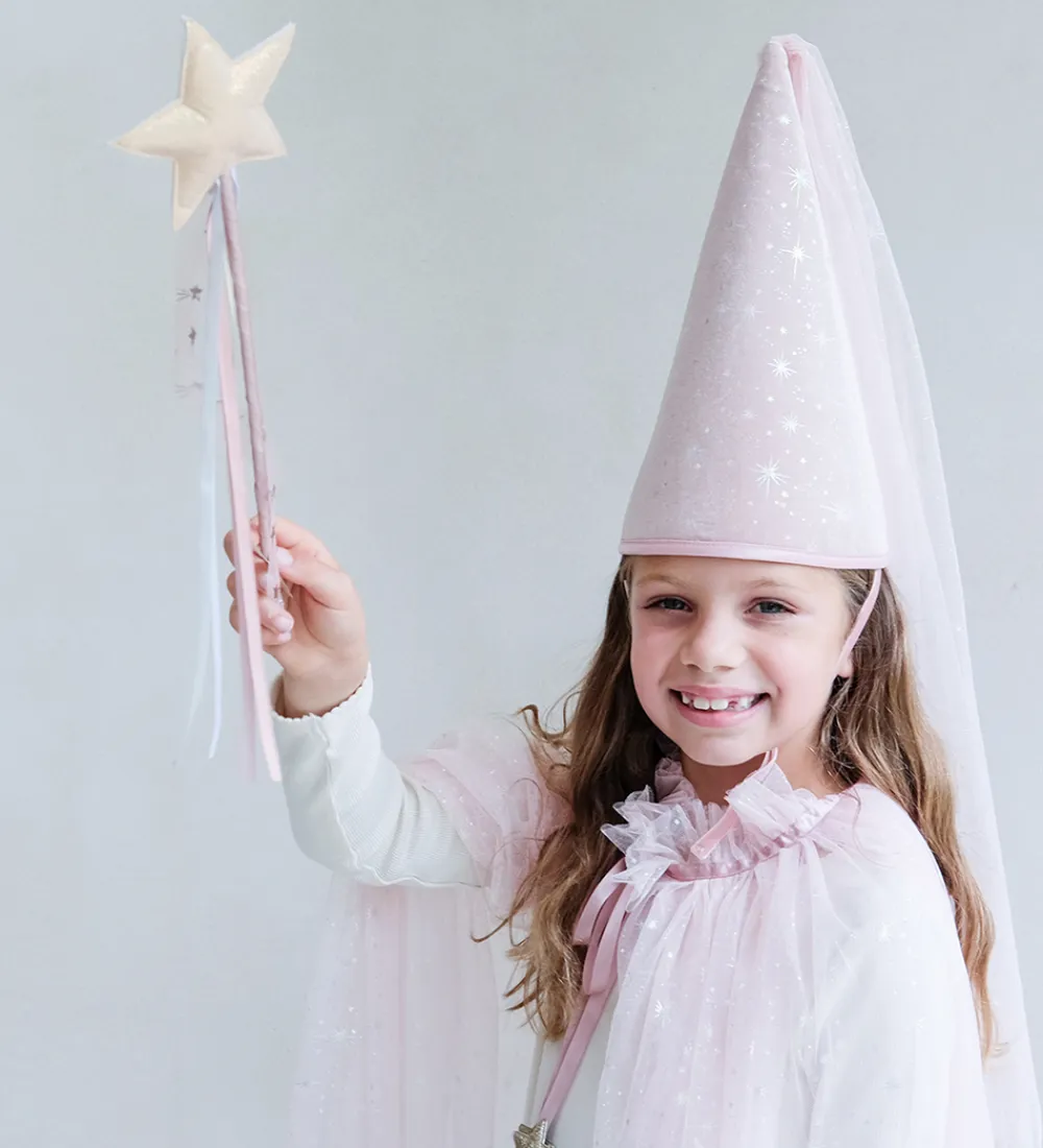 Udklædningstøj-Mimi & Lula Kappe - Tyl - Pink Shimmer Princess