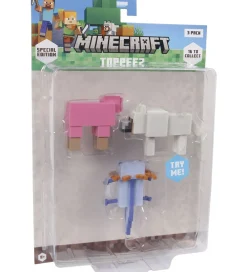 Minecraft Figurer*Legetøjsfigurer - 3D Special Edition - 3-pak