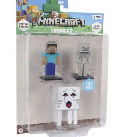 Figurer-Minecraft Legetøjsfigurer - 3D Special Edition - 3-pak