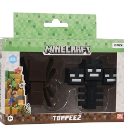 Figurer-Minecraft Legetøjsfigurer - 3D - 2-pak - Spider/Wither