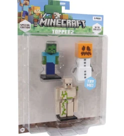 Figurer-Minecraft Legetøjsfigurer - 3D Special Edition - 3-pak