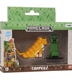 Minecraft Figurer*Legetøjsfigurer - 3D - 2-pak - Cat/Creeper