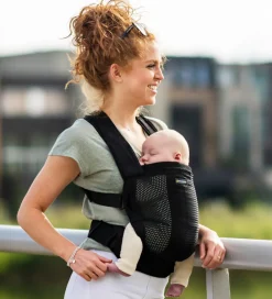 Mini Monkey Sovetid|Bæreseler &Amp; Vikler*Bæresele - Baby Carrier - Sort