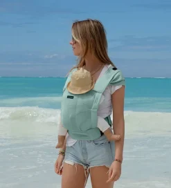 Sovetid|Bæreseler &Amp; Vikler-Mini Monkey Bæresele - Baby Carrier - Dusty Green