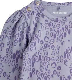 Mini Rodini Bodyer*Body l/æ - Leopard - AOP - Purple