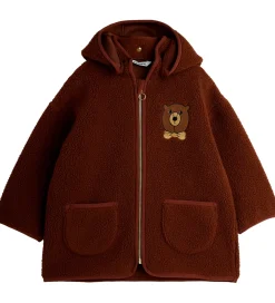 Mini Rodini Fleece*Fleecejakke - Bear - Brun