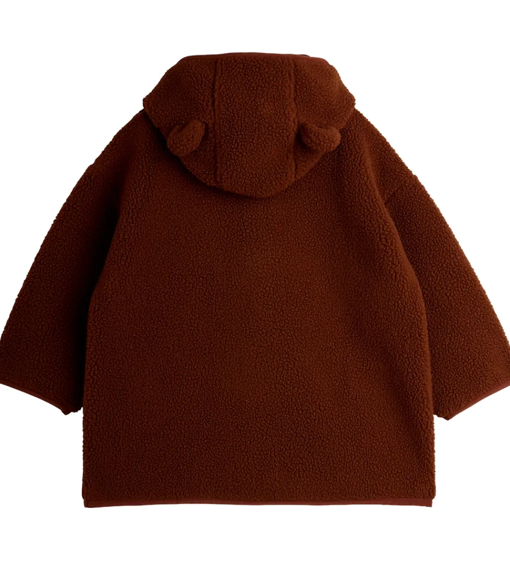 Mini Rodini Fleece*Fleecejakke - Bear - Brun