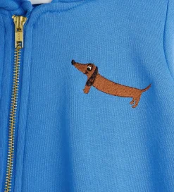 Mini Rodini Heldragter*Heldragt - Dog - Baby Onesie - Blå
