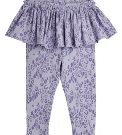 Mini Rodini Leggings*Leggings - Leopard - AOP - Purple