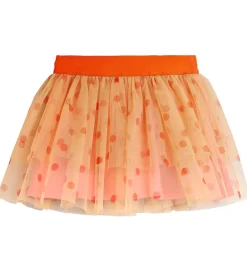Mini Rodini Nederdele*Nederdel - Tyl - Pink m. Prikker