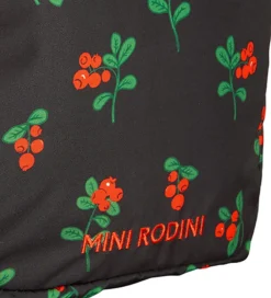 Mini Rodini Rygsække*Rygsæk - Sort m. Tyttebær