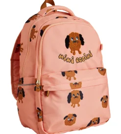 Skoletasker|Skole-Mini Rodini Skoletaske - Doggies - Pink