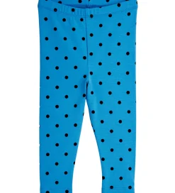 Mini Rodini Leggings|Bodyer*Sæt - Leggings/Body l/æ - Polka Dots - Blå