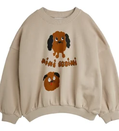 Mini Rodini Sweatshirts*Sweatshirt - Doggies - Beige