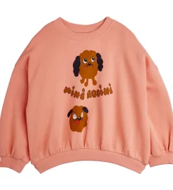 Sweatshirts-Mini Rodini Sweatshirt - Doggies - Pink