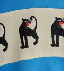 Sweatshirts-Mini Rodini Sweatshirt - Panther - Blå
