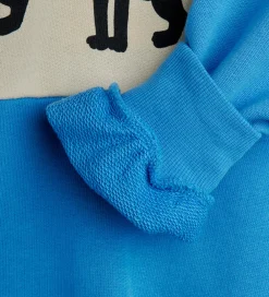 Sweatshirts-Mini Rodini Sweatshirt - Panther - Blå