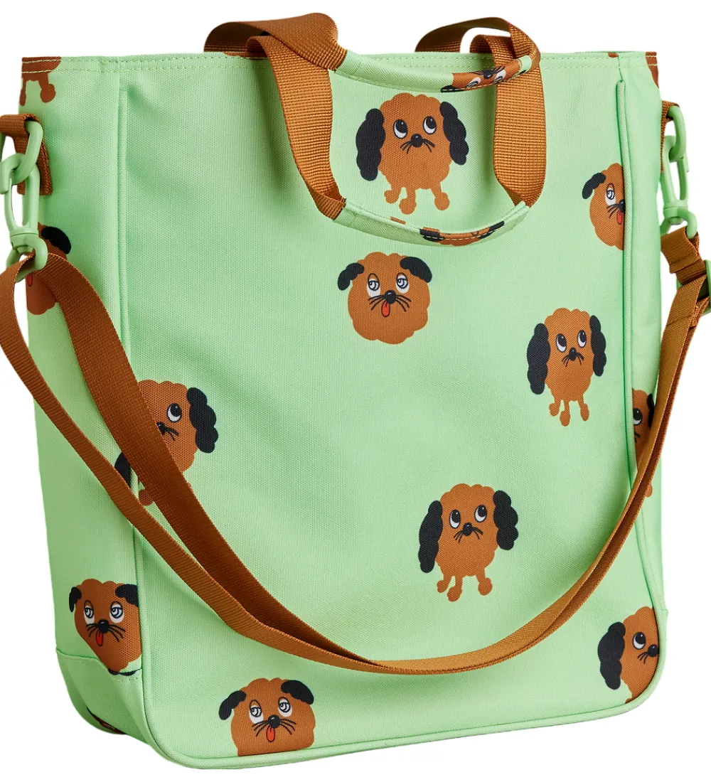 Tasker-Mini Rodini Taske - Doggies - Grøn