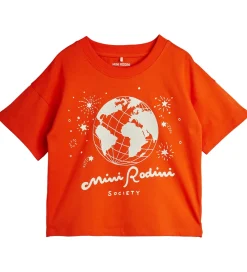 Mini Rodini T-Shirts*T-shirt - Society - Rød