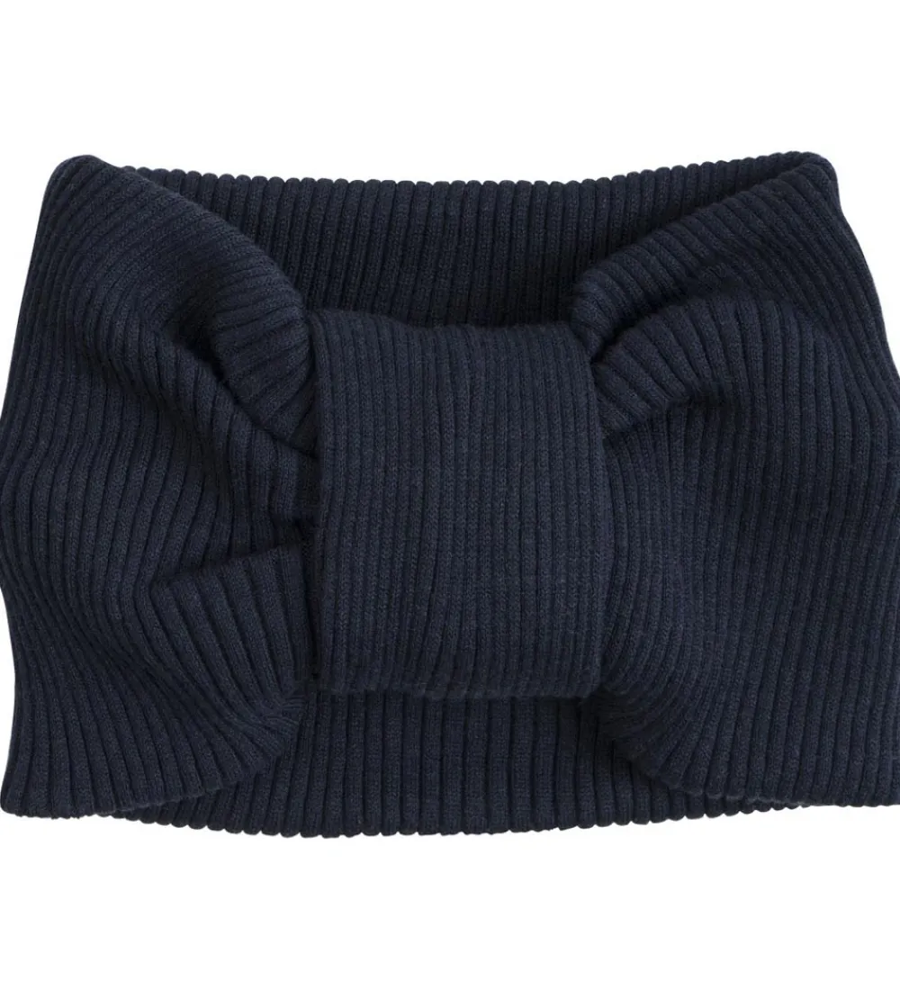 Minimalisma Hårbånd*Hårbånd - Bi - Silke/Bomuld - Dark Navy