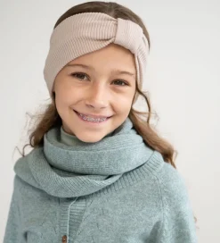 Hårbånd-Minimalisma Pandebånd - Alba - Uld - Beige