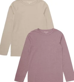 Minymo Basis*Bluser - 2-pak - Elderberry/Rainy Day