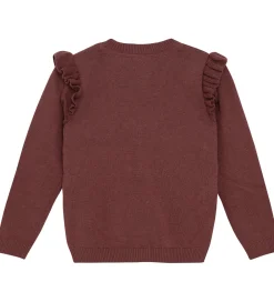Minymo Striktrøjer*Cardigan - Strik - Rose Brown